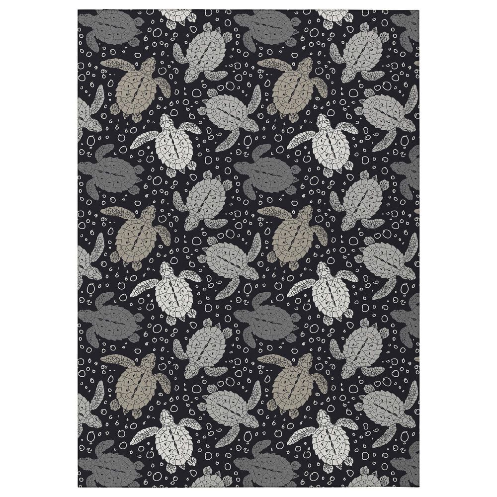 Dalyn Rug Company Seabreeze SZ13 3" x 5" Black Area Rug, , large