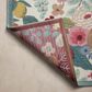 Rifle Paper Co Perennial Garden Party 2"5" x 3"11" Rose and Multicolor Area Rug, , large