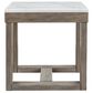 Ashley Loyaska End Table in Grayish Brown and Ivory, , large
