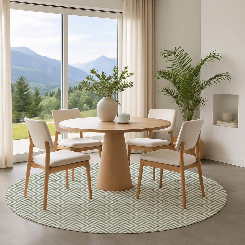 Dalyn Rug Company The Reserve TR5 Sage 8&#39; Round Indoor/Outdoor Area Rug, , large