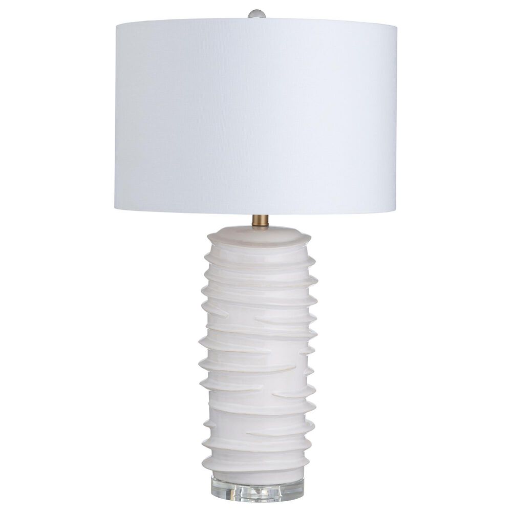 Crestview Collection Ridgeway Table Lamp in White, , large
