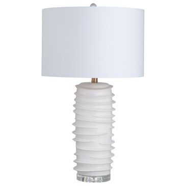 Crestview Collection Ridgeway Table Lamp in White, , large