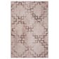 Dalyn Rug Company Sedona Geometric 8" Round Walnut Indoor/Outdoor Area Performance Rug, , large