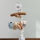 Lambs and Ivy Disney Baby Storytime Pooh Musical Baby Crib Mobile in Gold, Blue and Brown, , large