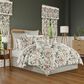 Royal Court Evergreen 4-Piece Full Comforter Set in Sage, , large