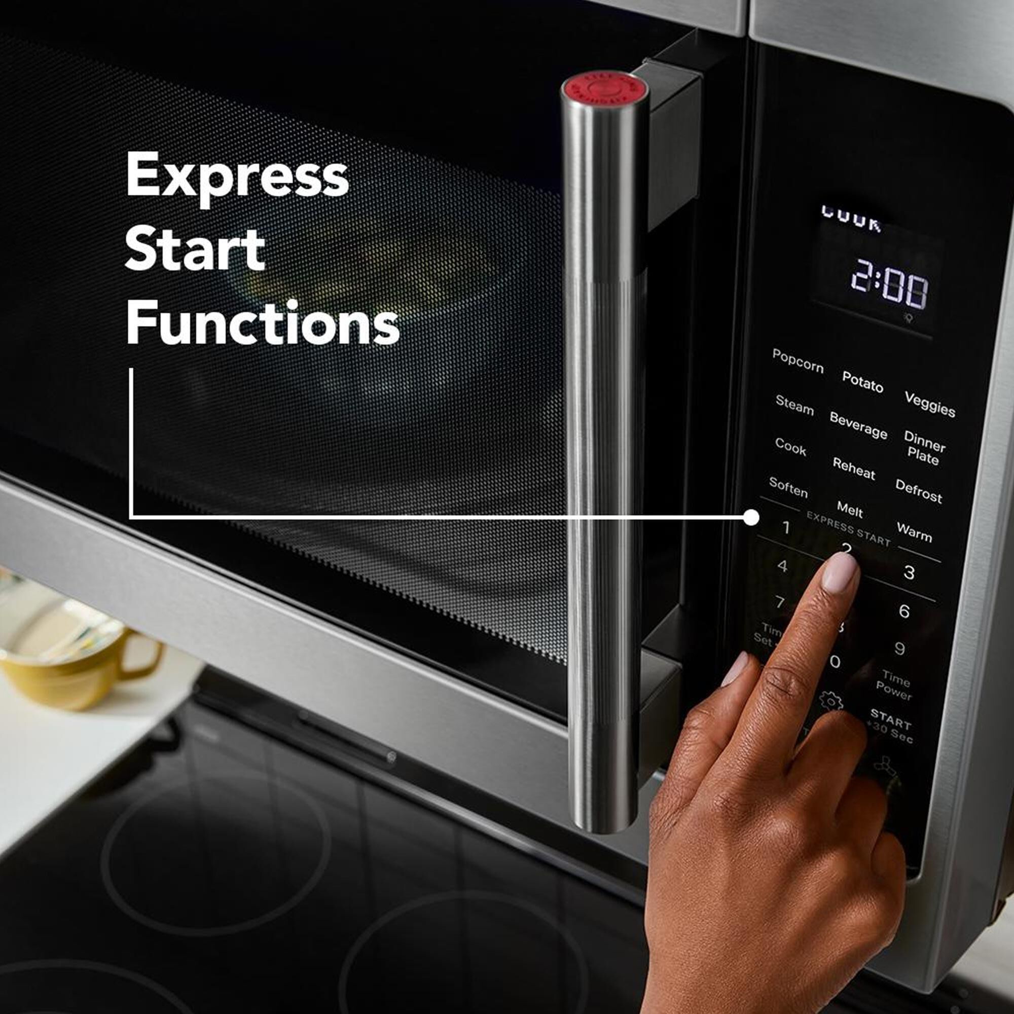 KitchenAid 2.1 Cu. Ft. Over-the-Range Microwave Hood Combination