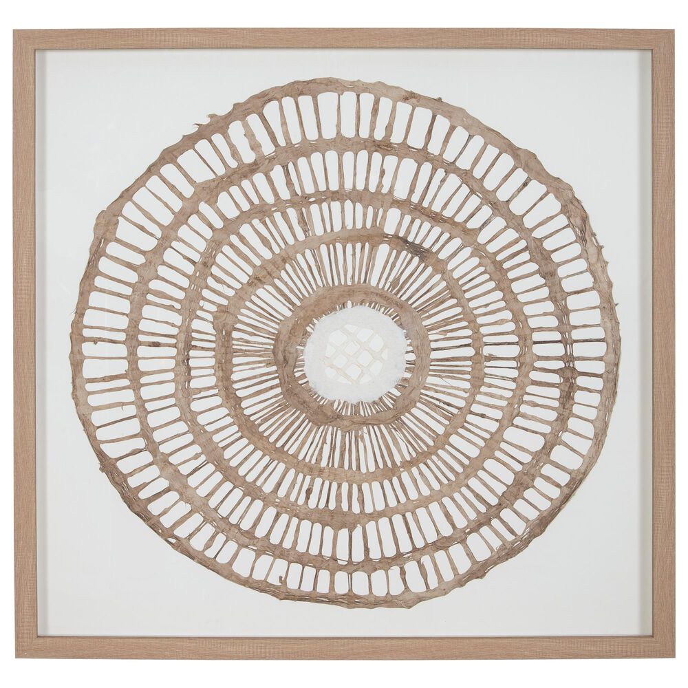 Ashley Brockham 38.25&quot; x 38.25&quot; Wall Decor in Brown, , large
