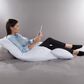 Timberlake 7-in-1 Full Body Pillow with Removable Cover in White, , large