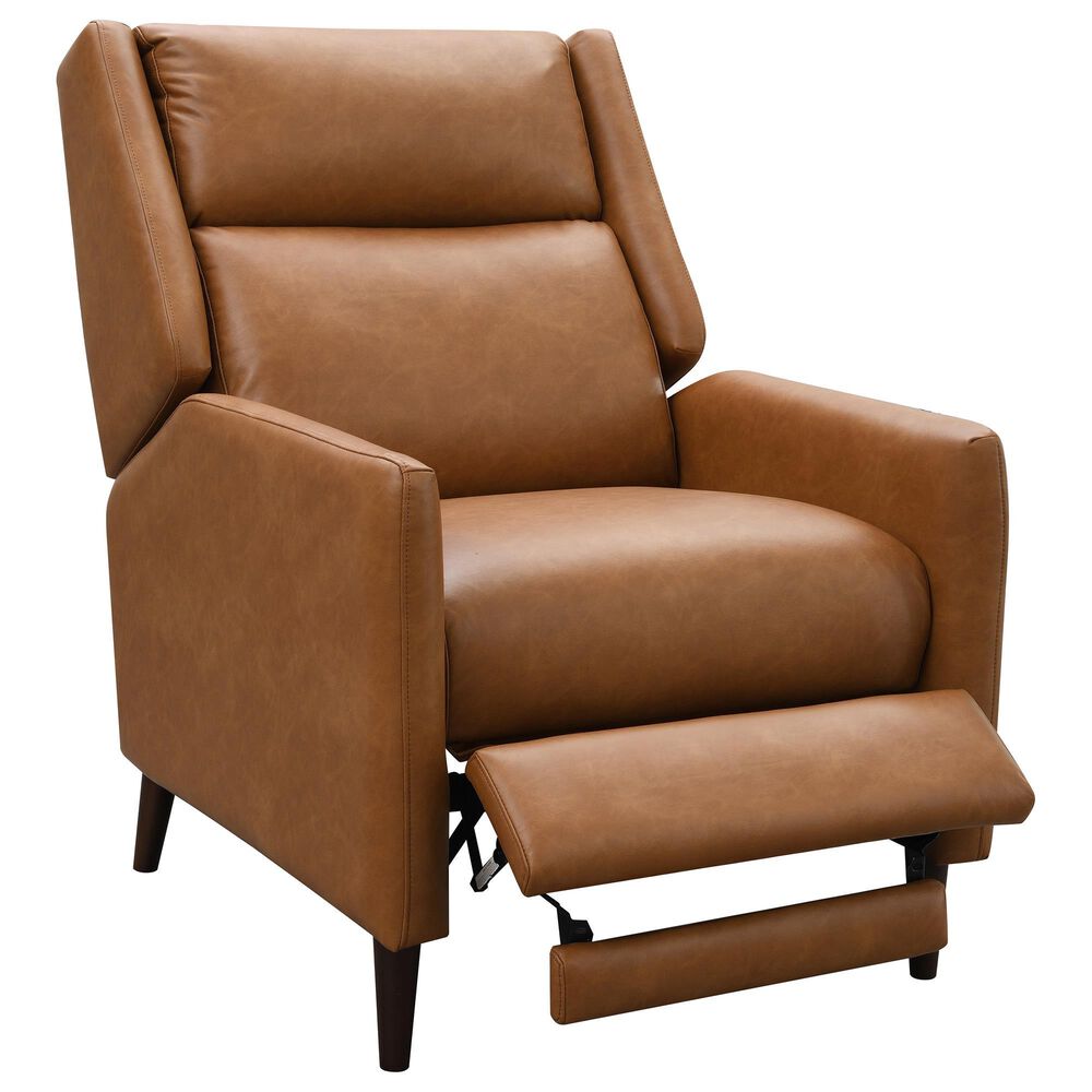 Furniture of America Selric Push Back Recliner in Brown, , large