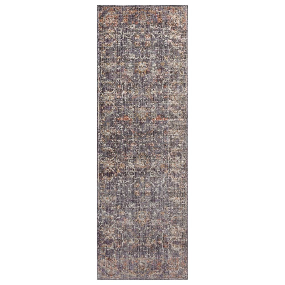Chris Loves Julia x Loloi Rosemarie 3"7" x 5"7" Graphite and Multicolor Area Rug, , large