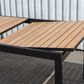 International Home Miami Oma 11-Piece Rectangular Extendable Patio Dining Set in Black and Light Brown, , large