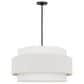 Visual Comfort Studio Belaro 4-Light Chandelier in Aged Iron, , large