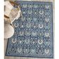 Safavieh Evoke EVK251C-5 5"1" x 7"6" Blue/Ivory Area Rug, , large