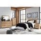 Ashley Hyanna Bedroom Mirror in Golden Rustic, , large