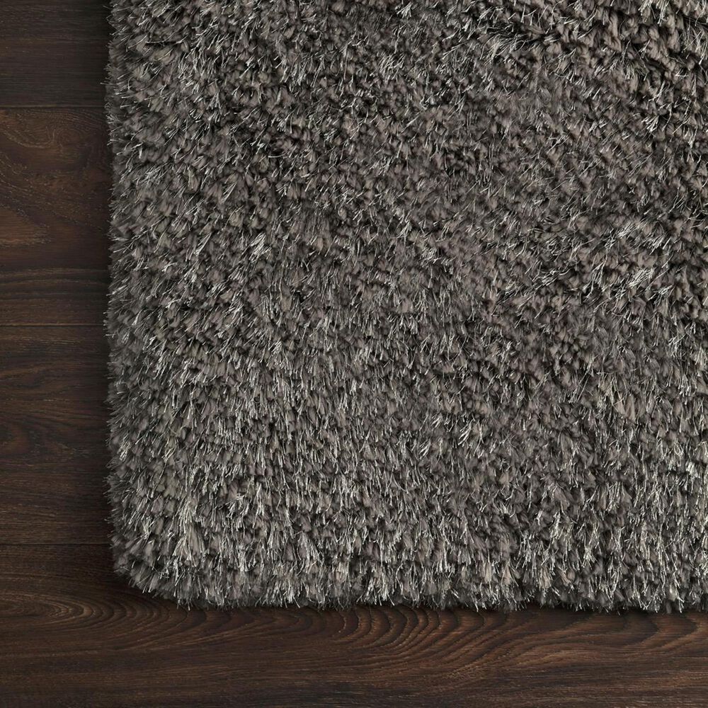 Loloi II Milan MIL-01 7&#39;9&quot; x 9&#39;9&quot; Charcoal Area Rug, , large