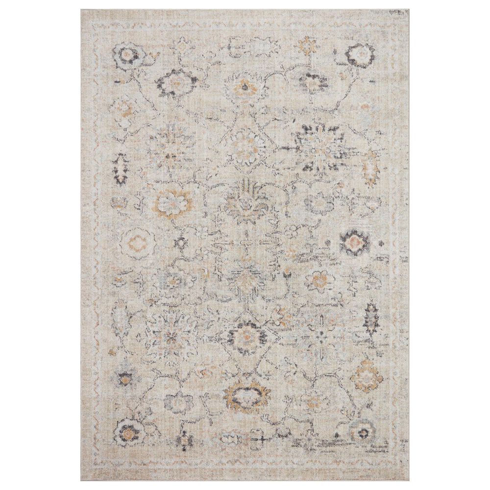 Loloi II Monroe 3"9" x 5"9" Natural and Multicolor Area Rug, , large