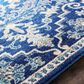 Surya Harput HAP-1068 5"3" x 7"3" Gray, Teal and Dark Blue Area Rug, , large