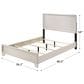 Crown Mark Charlie Full Panel Bed in White, , large