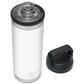 YETI Rambler 18 Oz Water Bottle with Chung Cap in White, , large