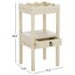 Safavieh Darlyn One Drawer Accent Table in Sand, , large