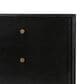Four Hands Soto Metal 3-Drawer Nightstand in Black, , large