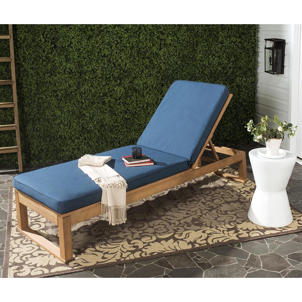 Safavieh Solano Sunlounger in Navy, , large