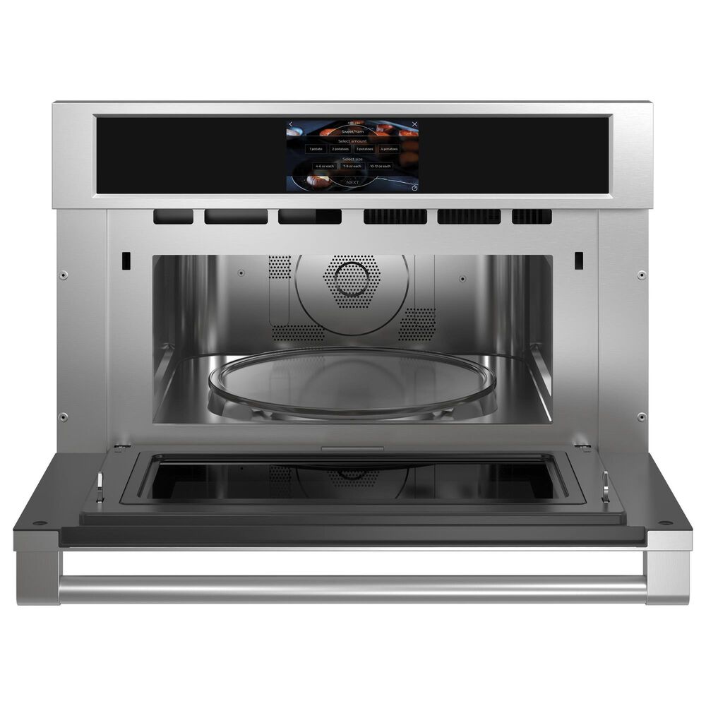 Monogram Statement 30" Single Electric Wall Oven with 240V Advantium Technology in Stainless Steel, , large