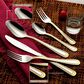 Gifts Plus 20-Piece Atrani Flatware Set with Gold Trimmed in Stainless Steel, , large