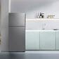 Samsung 18 Cu. Ft. Top Freezer Refrigerator with Ice Maker in Fingerprint Resistant Stainless Steel, , large