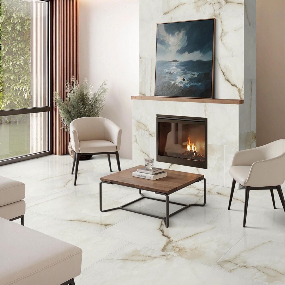 Shaw Astoria Oyster 24" x 48" Matte Porcelain Tile, , large