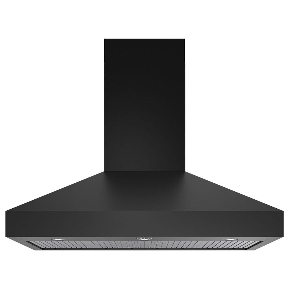 Thor Kitchen 48" Professional Wall Mount Pyramid Range Hood in Matte Black, , large