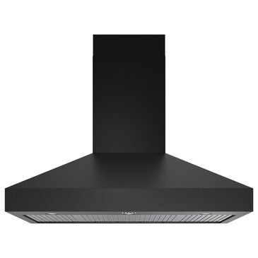 Thor Kitchen 48" Professional Wall Mount Pyramid Range Hood in Matte Black, , large