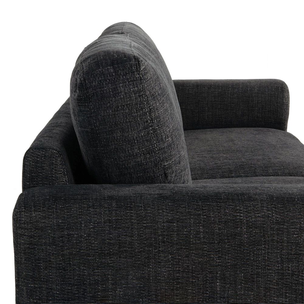 Lifestyle Solutions Mercer Stationary Sofa in Black, , large