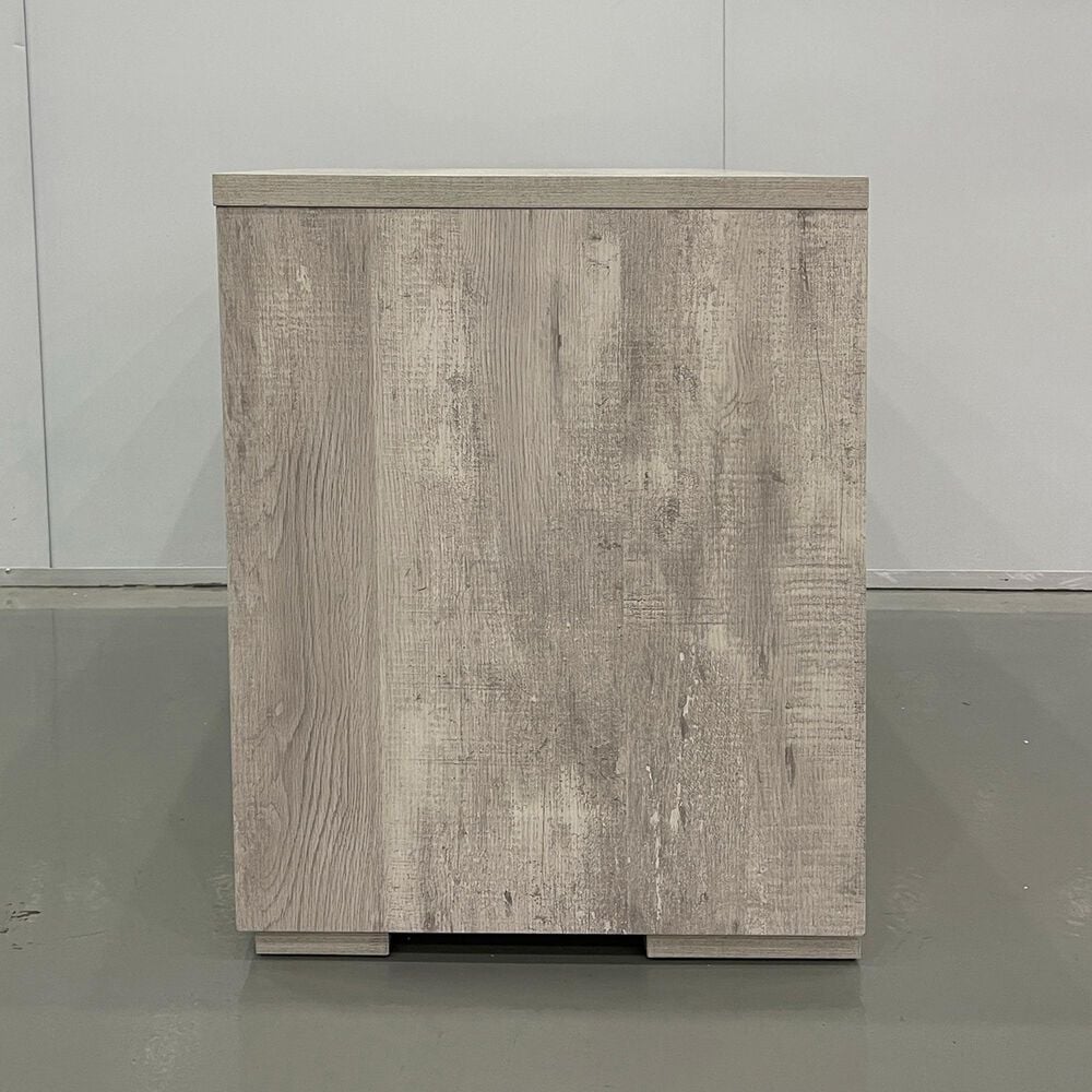 Mayberry Hill San Matteo 4-Piece Twin Bedroom Set in Ash Grey and White, , large