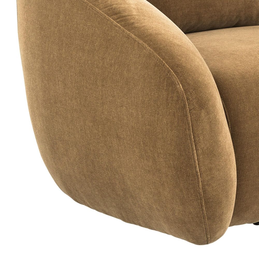 Ashley Yahya Swivel Accent Chair in Camel, , large