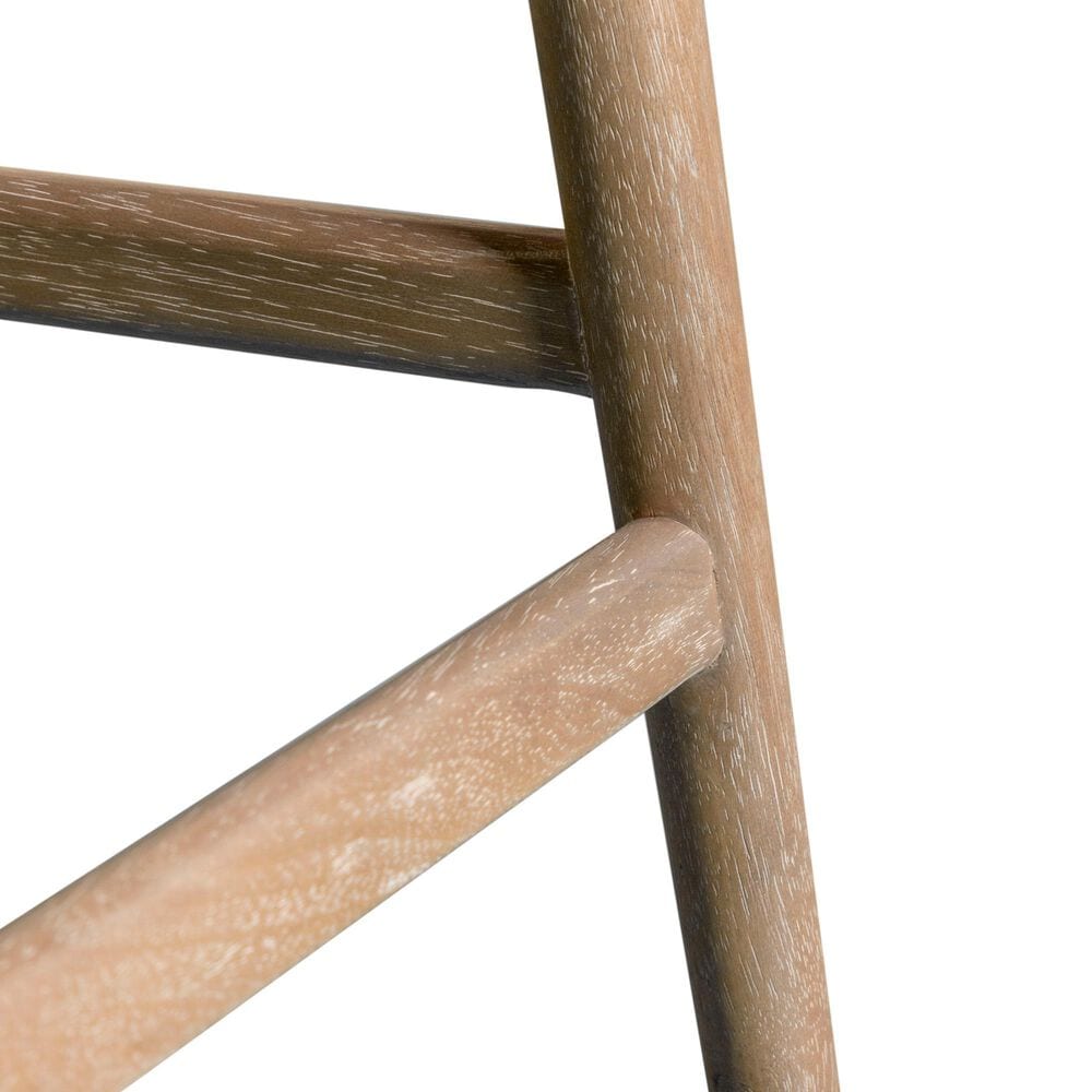 Armen Living Elias 26" Swivel Counter Height Stool in Washed Wood, , large