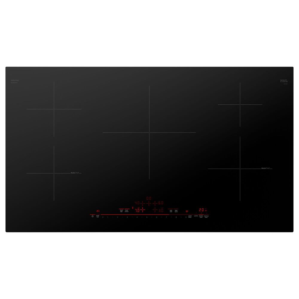 Bosch 800 Series 36" Induction Electric Cooktop without Frame in Black, , large