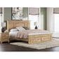 Ashley Makidern King Storage Bed with Two Drawers in Tan, , large