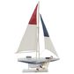 Maple and Jade 22" Coastal Sail Boat Sculpture in Blue and White (Set of 2), , large