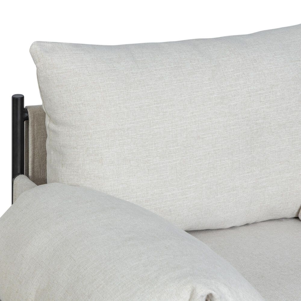 Blue River Bloom Accent Chair in Soft Oat, , large