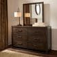 Viceray Collections Lodge and Loft Dresser Mirror in Dark Oak, , large