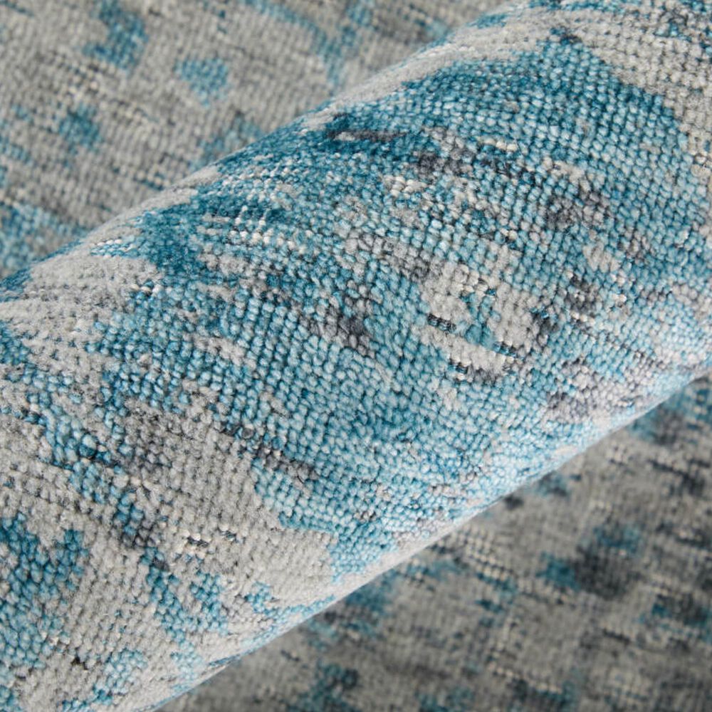 Feizy Loralai Blue and Gray 5&#39; x 8&#39; Area Rug, , large