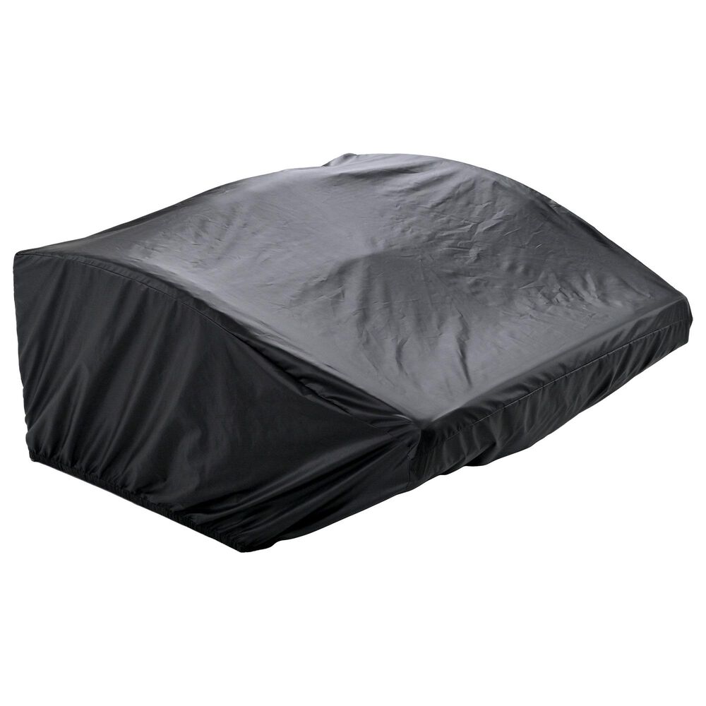 HOMLUX Wicker Rattan Double Chaise Lounge in White, , large