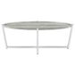 Mayberry Hill Landry Table Set in Grey and Chrome (Set of 3), , large