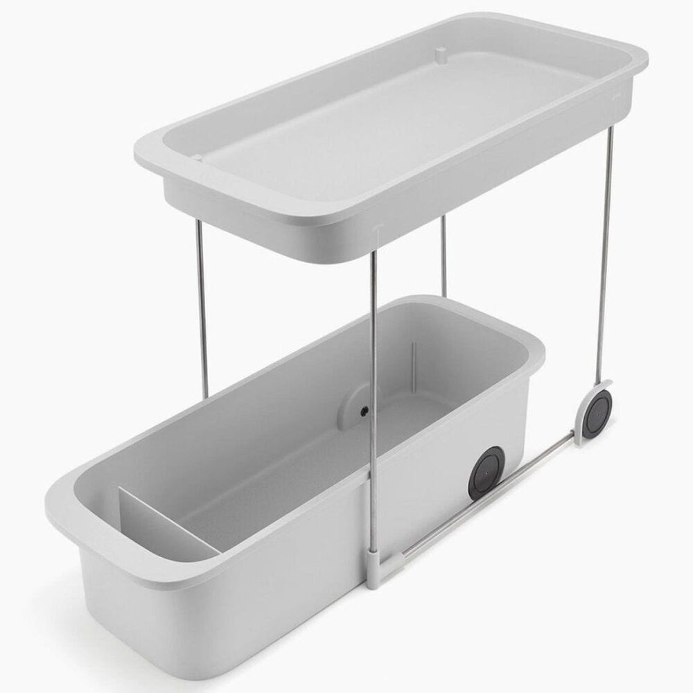 Joseph Joseph CupboardStore 2-Tier Storage Caddy in Stone, , large