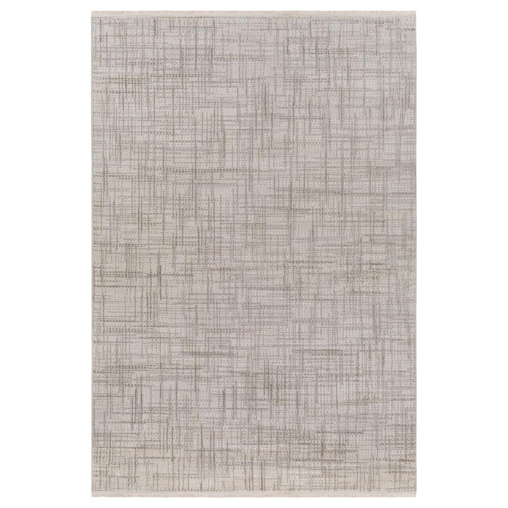Surya Masha Geometric 2" x 3" Ivory, Cream, Gray and Light Brown Area Rug, , large