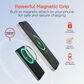 Hypercel Mag 5000mAh Ultra-Slim Magnetic Wireless Fast Charge Power Bank in Black, , large