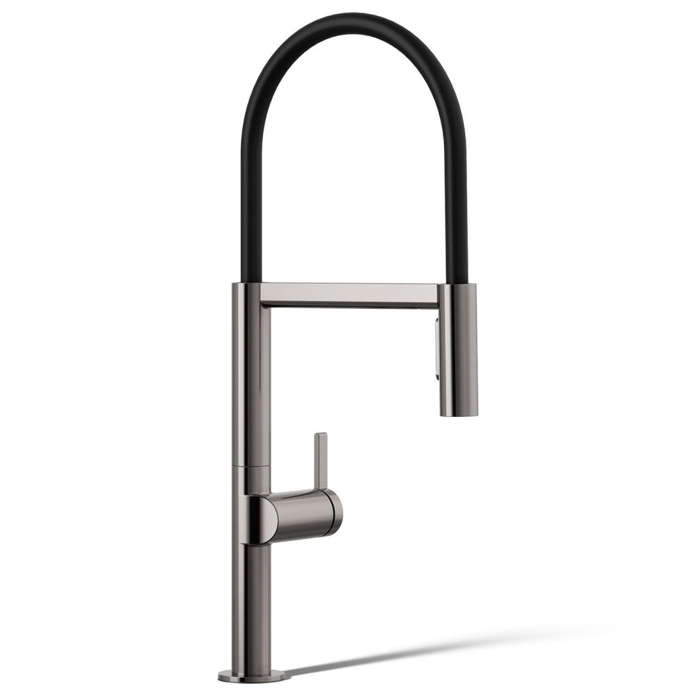 Kohler Components Semi-Professional Kitchen Sink Faucet in Vibrant Titanium, , large