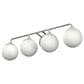 Hunter Hepburn 4-Light Vanity in Brushed Nickel, , large
