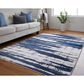 Feizy Indio 5" x 8" Blue and Ivory Area Rug, , large